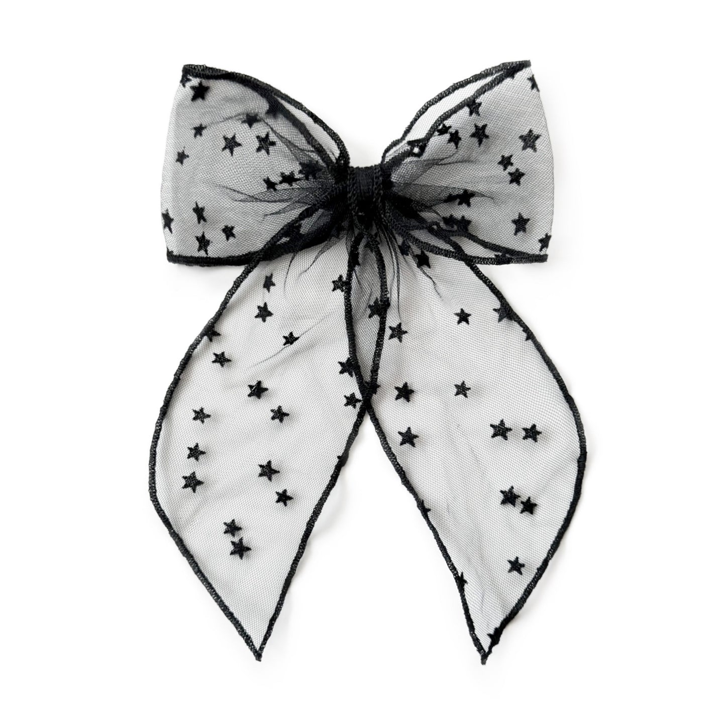 Black Tulle Stars - Oversized Fairytale