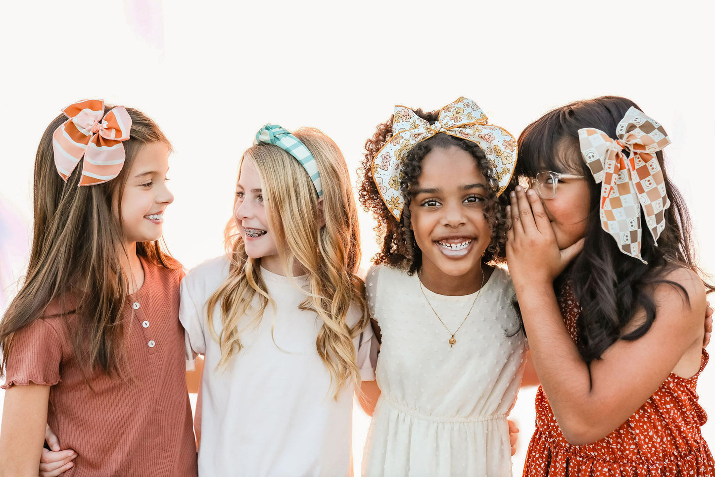 Fall Smiley Checkered - Oversized Fairytale