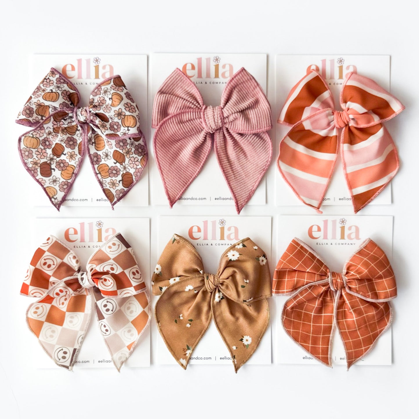 Fall Smiley Checkered - Medium Fairytale