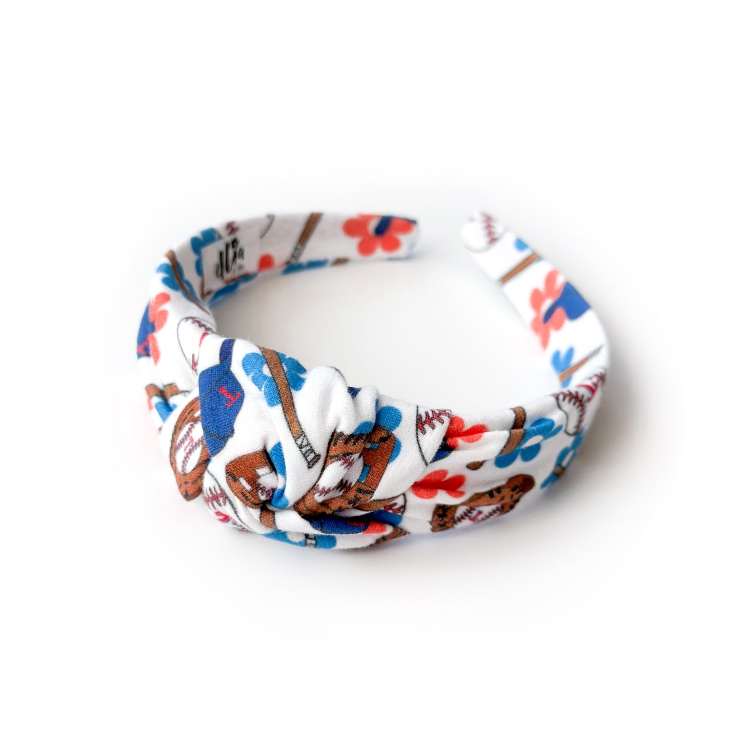 Texas Rangers Flowers - Knot Headband