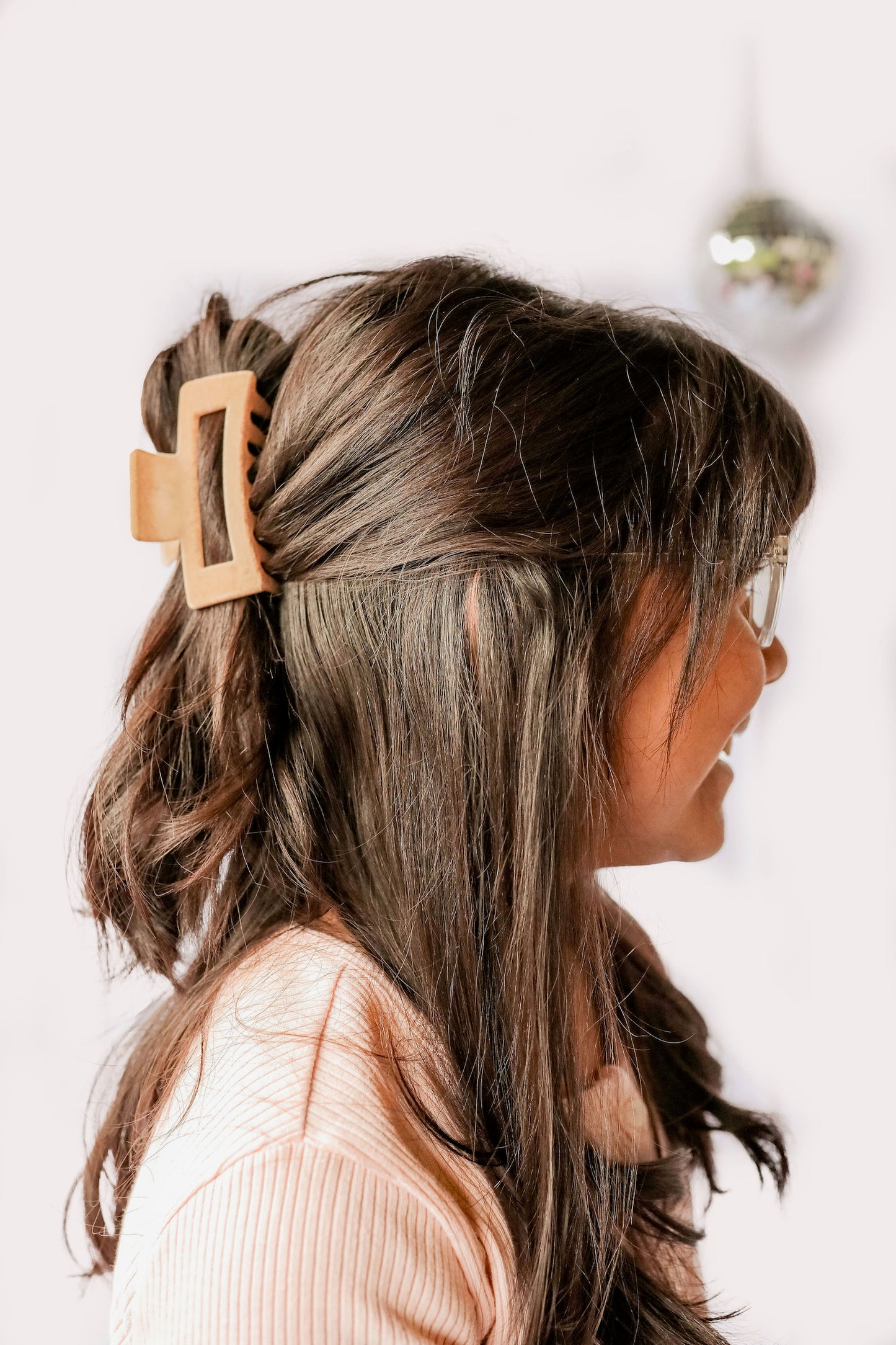 Chai Suede - Claw Clip