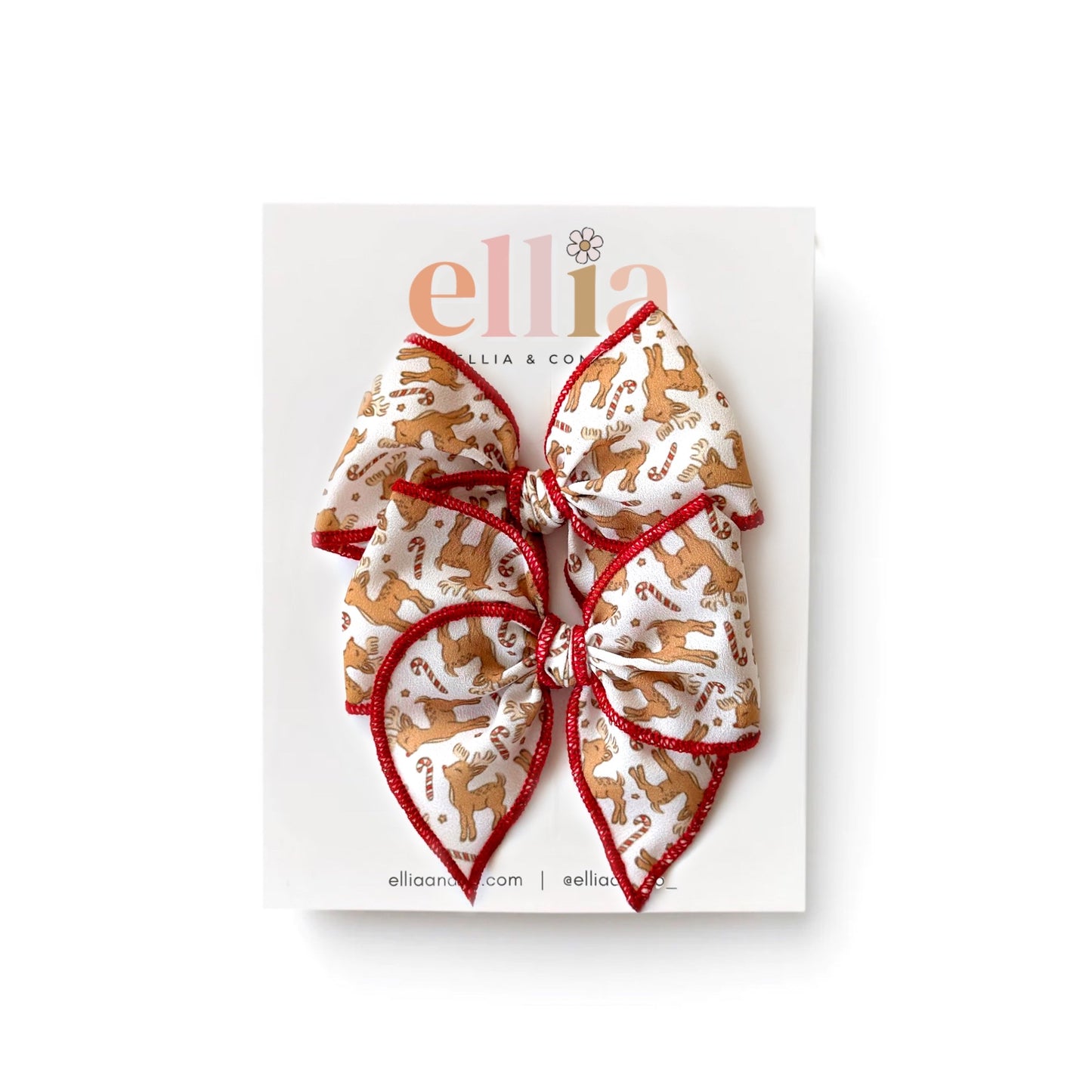 The Red Nosed Reindeer - Mini Fairytale Piggie Clips