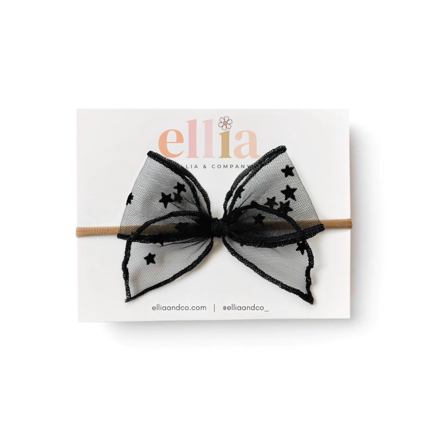 Black Tulle Stars - Mini Fairytale