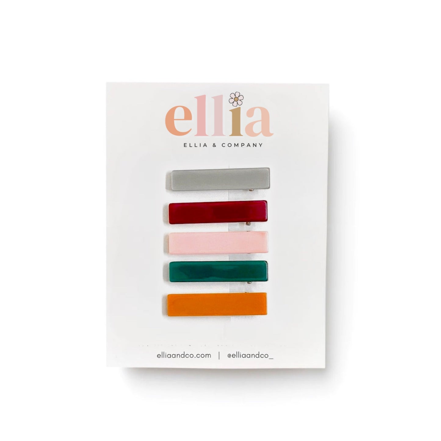 Shades of Fall Set - Mini Bar Clip Bundle