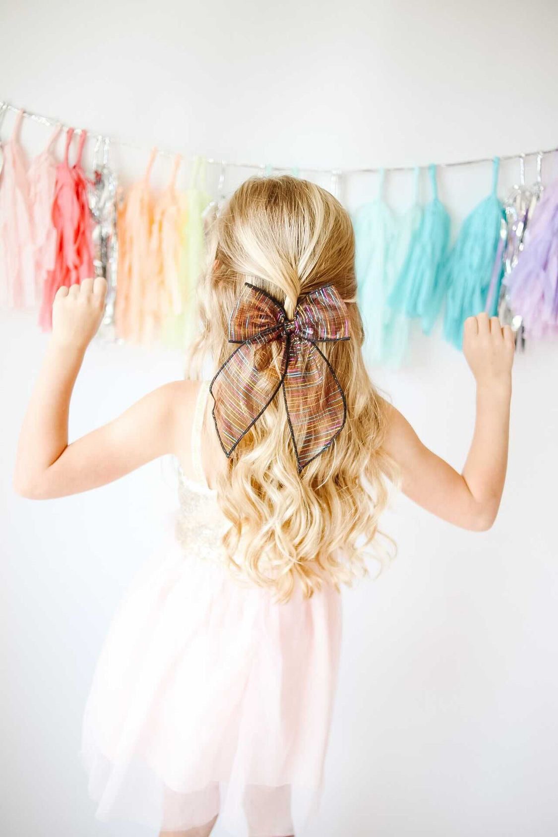 Smoke Rainbow Tinsel - Oversized Fairytale