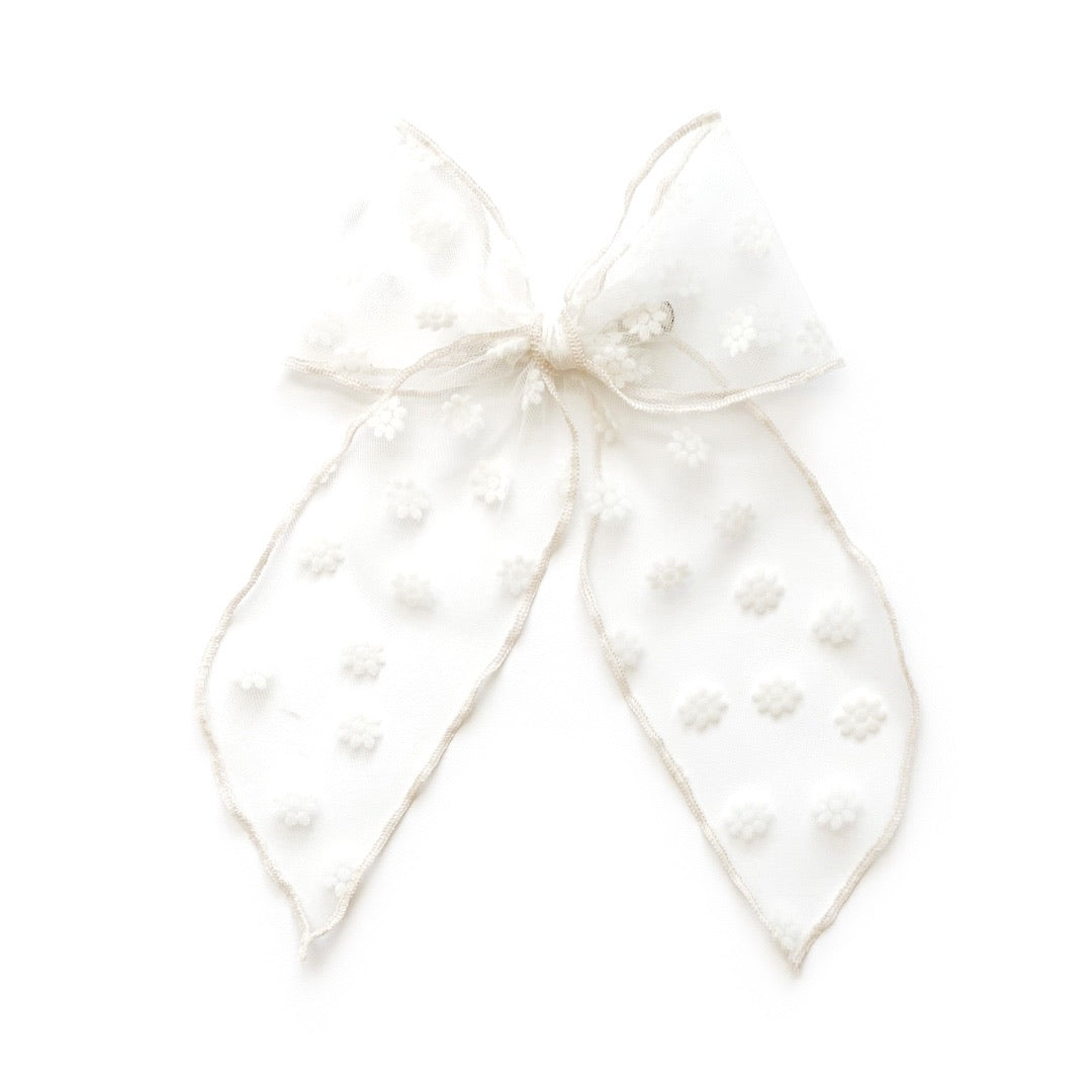 Ivory Tulle Daisies - Oversized Fairytale