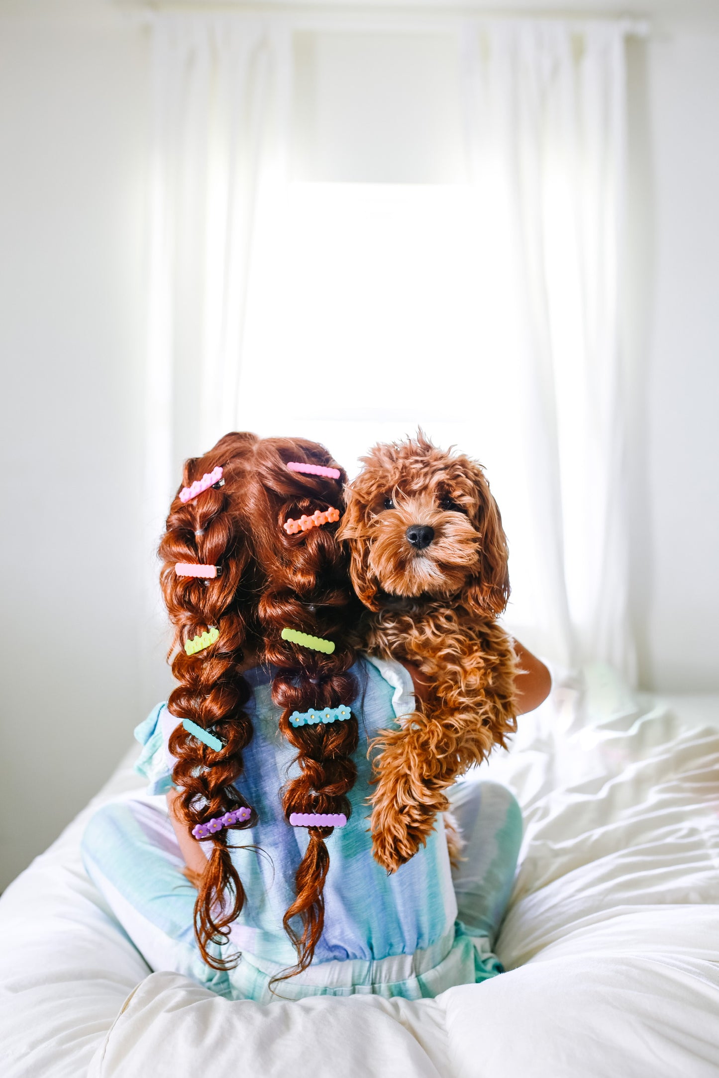 Neon Hibiscus - Bar Clip Bundle 2”