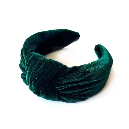 Forest Velvet - Knot Headband