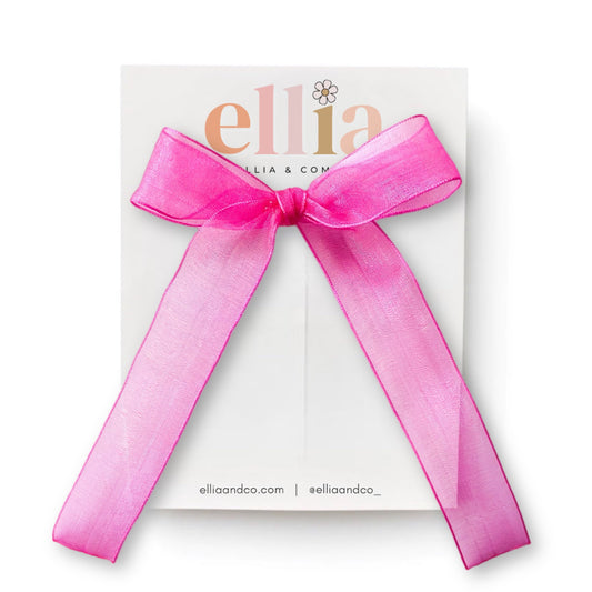 Fuchsia Organza - Ribbon Eras Bow