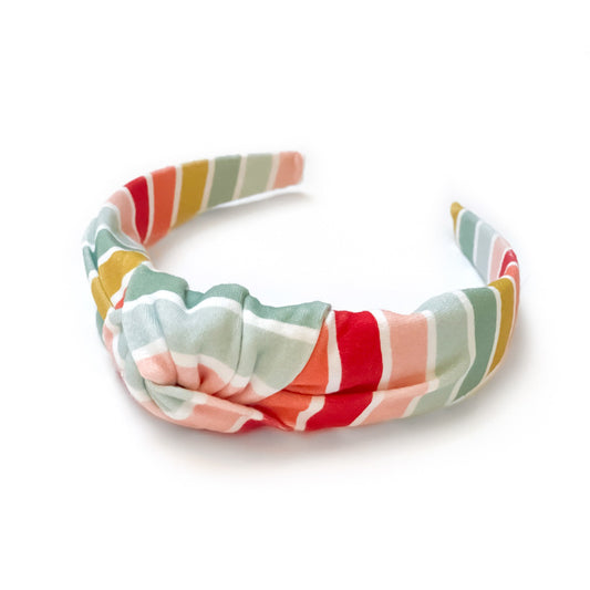 Yuletide Stripe - Knot Headband