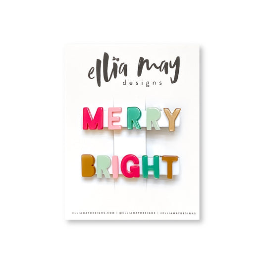 Merry & Bright - Bar Clip Set
